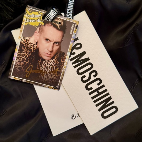 Moschino x H&M Black Faux Fur Jacket – Brand New with Tags - Picture 6 of 6